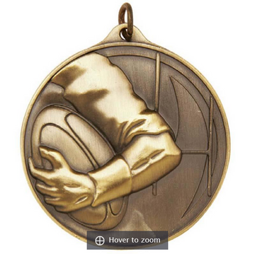 M2143G Rugby Medal