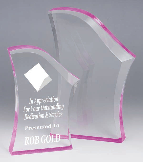 AA3781 Pink Acrylic Award
