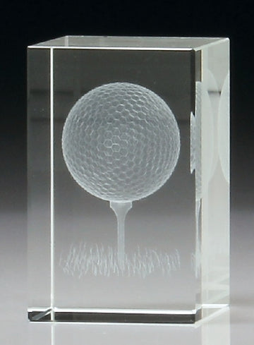 CB817 Crystal Golf Award