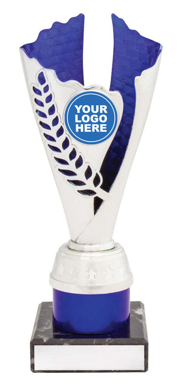 T323 Silver-Blue Cup