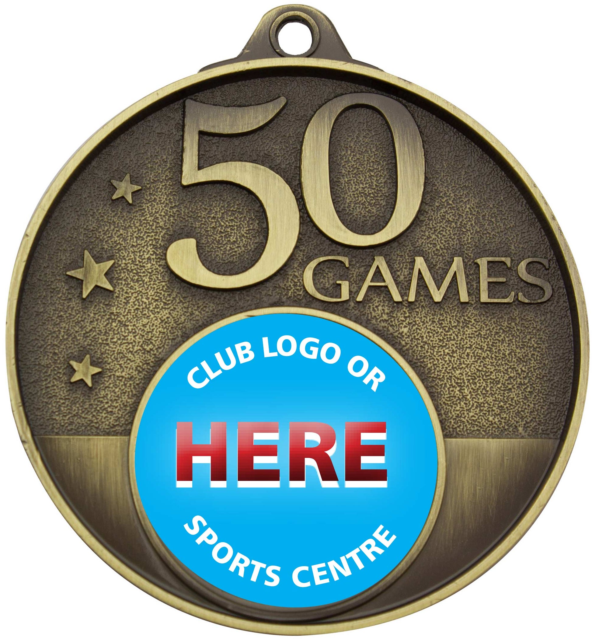 MC50 50 Game Insert Medal