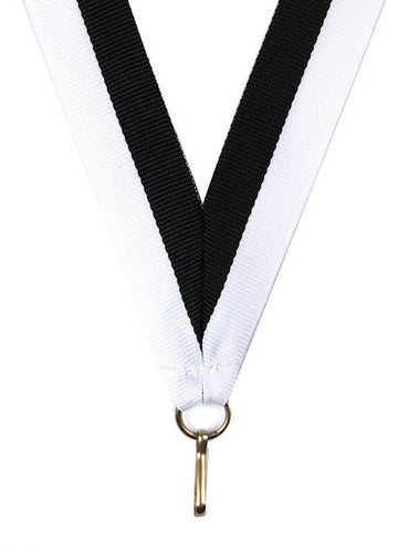KK10 Black-White Medal Ribbon