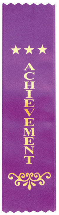 Purple Achievement Ribbon