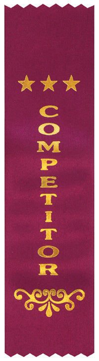 Purple Competitor RIbbon