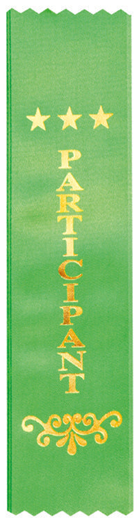 Green Participant Ribbon