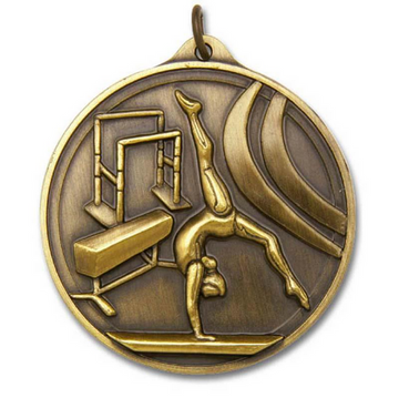 M2180G Gymnastics Medal