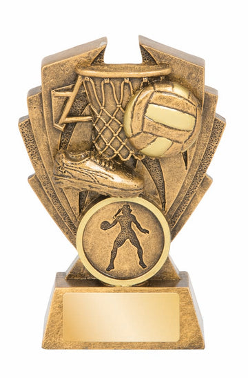 16553A Netball Trophy