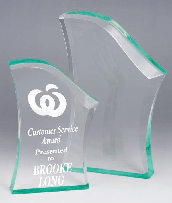 AA3781 Green Acrylic Award