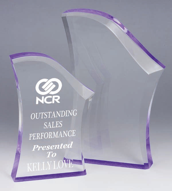AA3781 Purple Acrylic Award