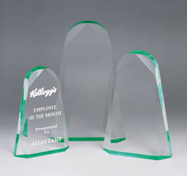 AA3784 Green Acrylic Award