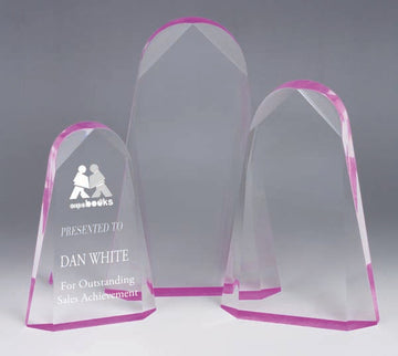 AA3784SPK Pink Acrylic Award