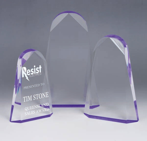 AA3784 Purple Acrylic Award