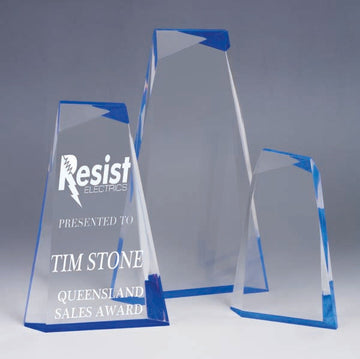 AA3821SBL Blue Acrylic Award