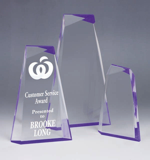 AA3821 Purple Acrylic Award