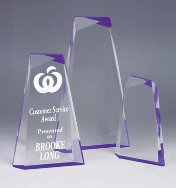 AA3821PU Purple Acrylic Award