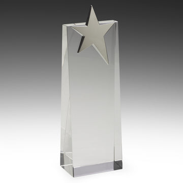 CC450 Crystal-Metal Award