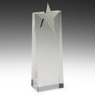 CC450S Crystal-Metal Award