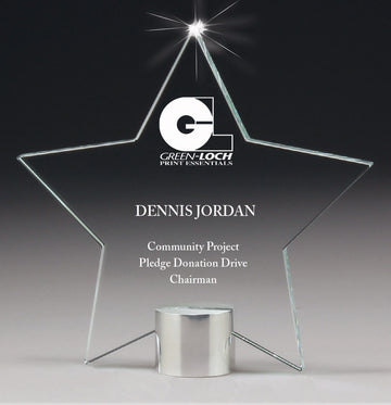 CG576 Glass -Metal Award