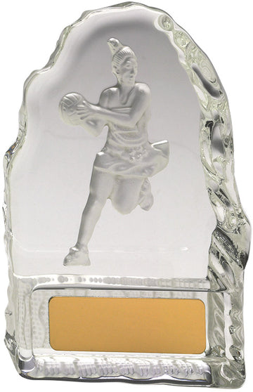 CN837 Netball Crystal Trophy