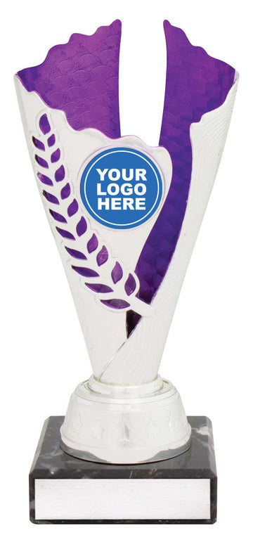 X4144 Silver-Purple Cup