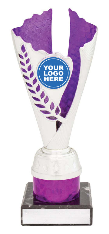 T328 Silver-Purple Cup