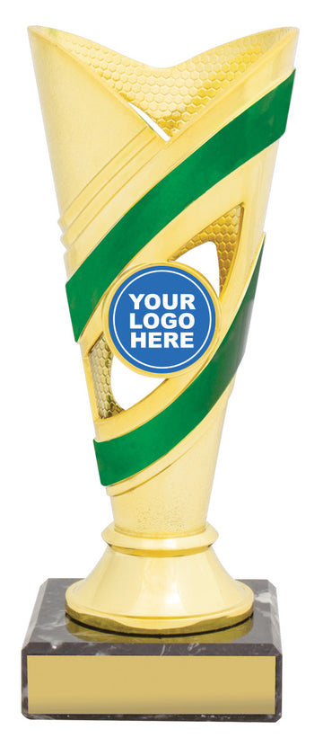 6704 Gold-Green Cup