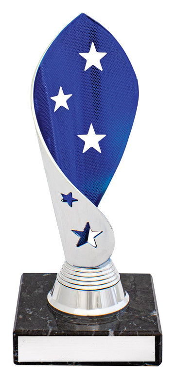 T653 Blue Silver Cup