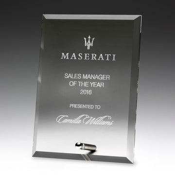 DY10A Glass Plaque