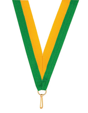 KK52 Green-Gold Medal Ribbon