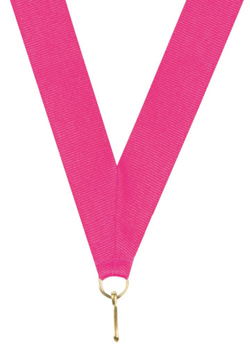 KKFP Fluro Pink Medal Ribbon
