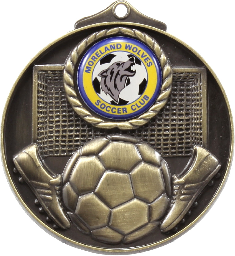 M080 Soccer Insert Medal