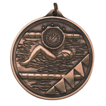 M2040G Swimming Medal