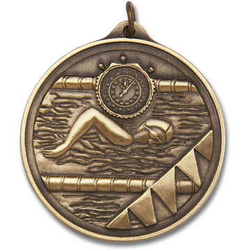 M2040G Swimming Medal