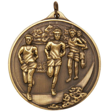 M2166G Cross Country Male Medal