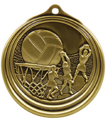 M6023G Netball Medal