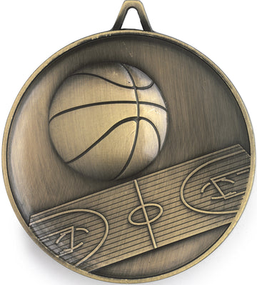 M9307G Basketball Medal