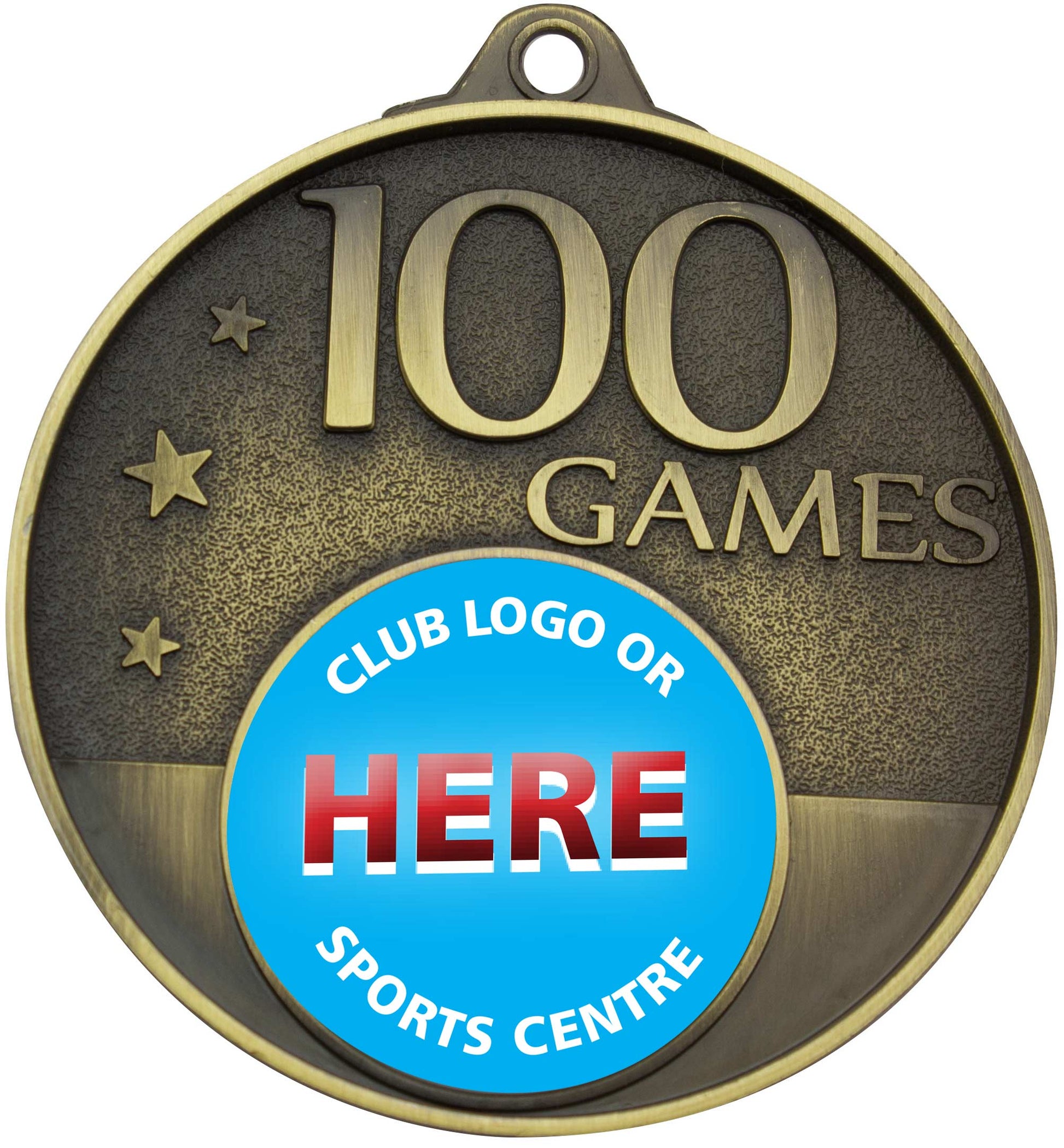 MC100 100 Games Insert Medal