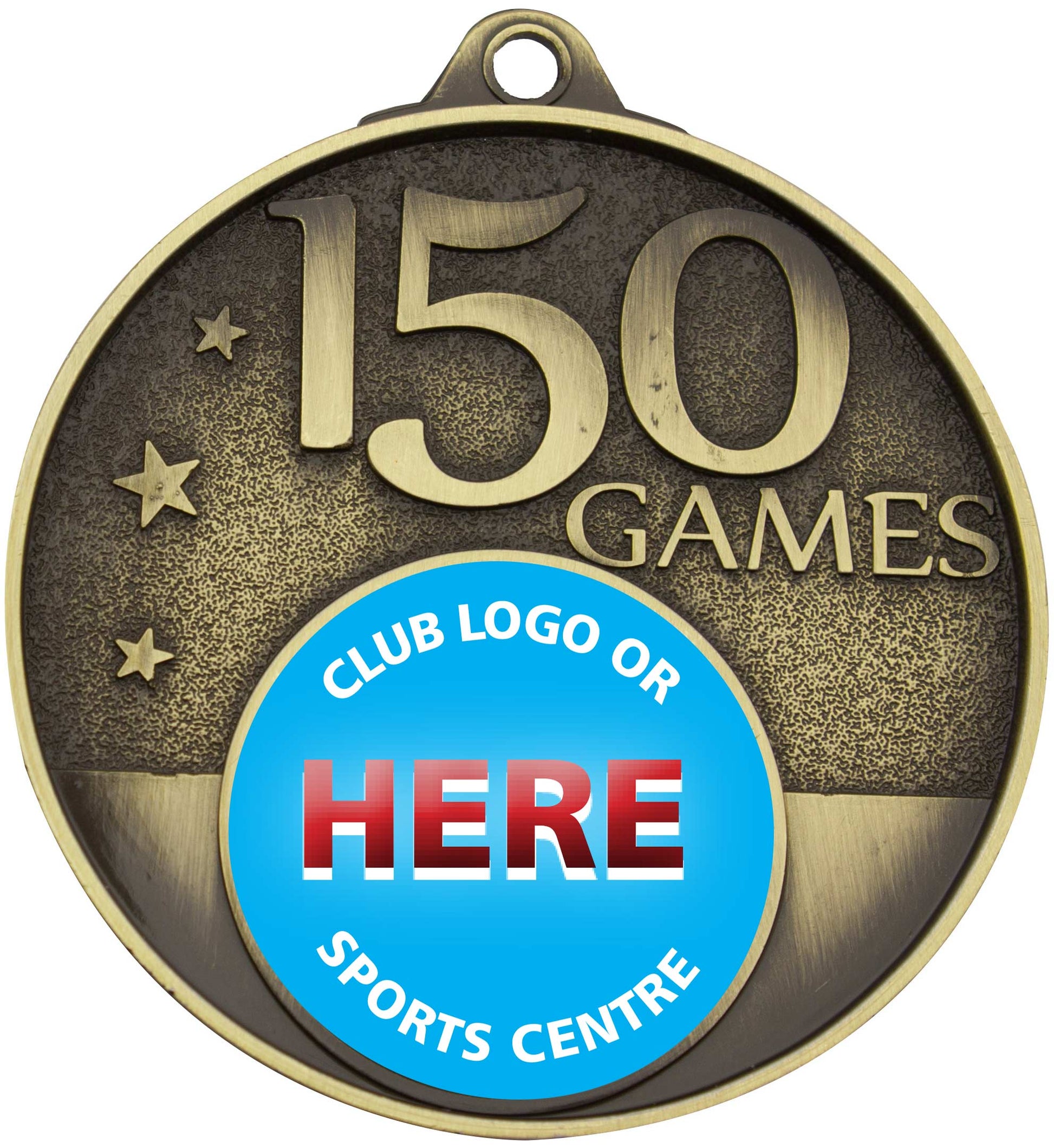 MC150 150 Games Insert Medal