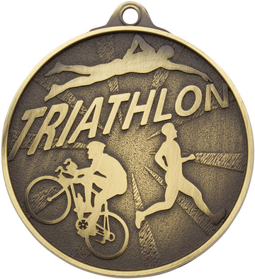 MC17G Triathlon Medal