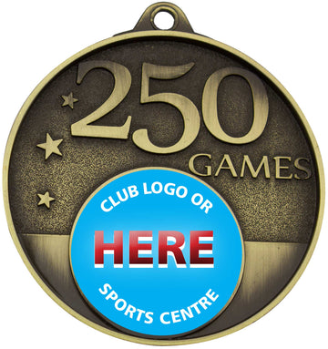 MC225 250 Games Insert Medal