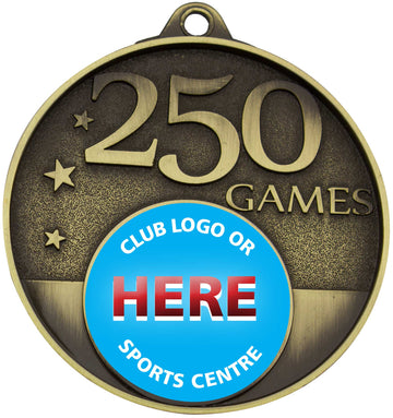 MC225G 250 Games Insert Medal