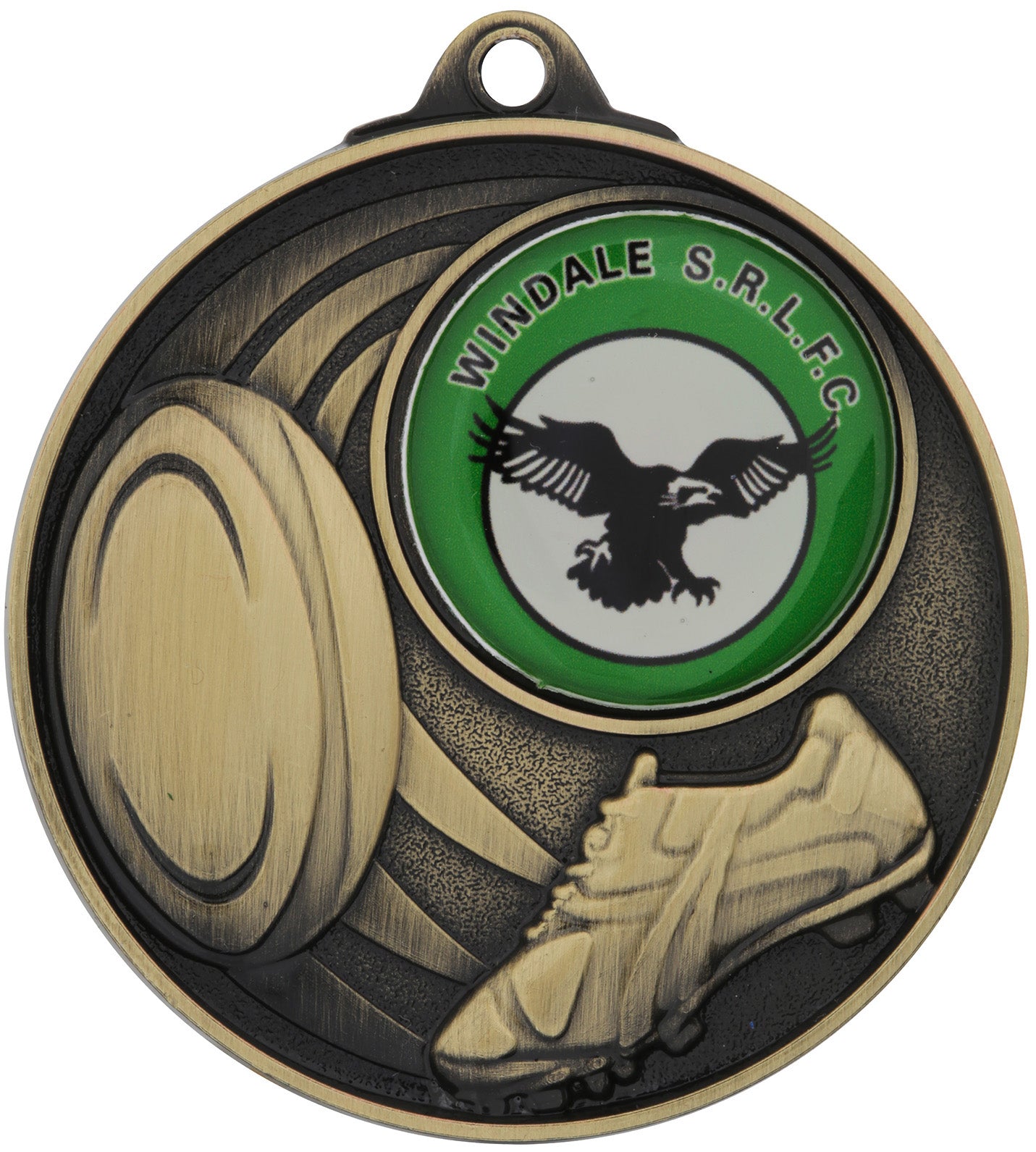 MC913 Rugby Insert Medal