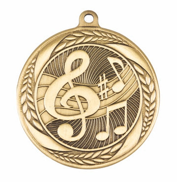 MS4034G Music Medal