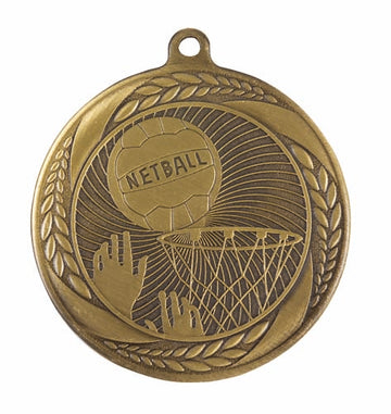 MS4053G Netball Medal