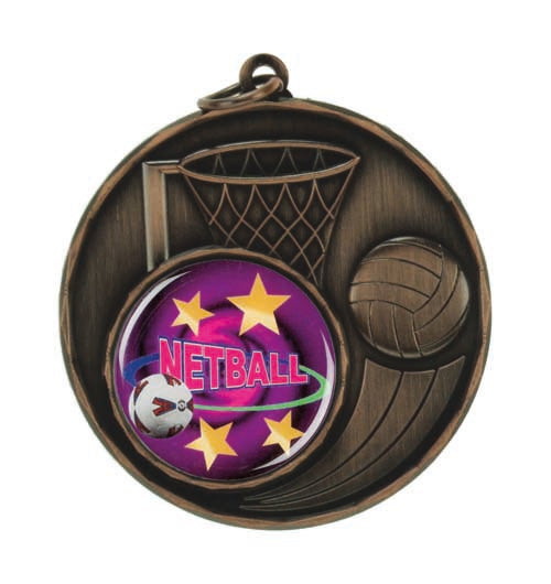 MSS5021 Netball Insert Medal