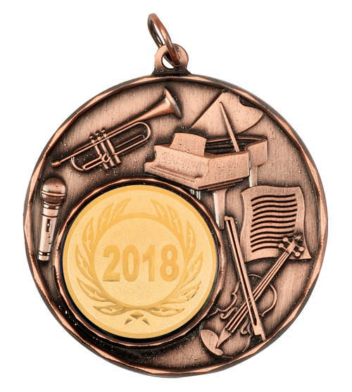 MSS5059 Music Insert Medal