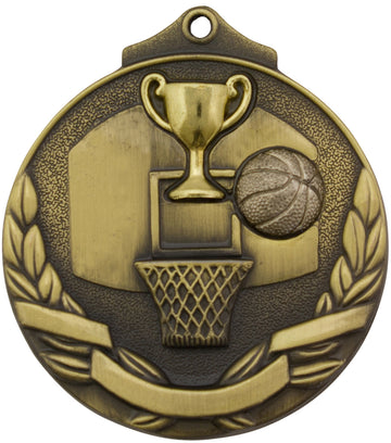 MT907G Basketball Medal