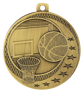 MW907G Basketball Medal