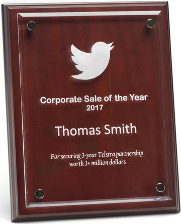 PAC6 Timber Plaque