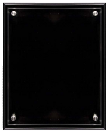 PFA810K Acrylic Front Timber Plaque